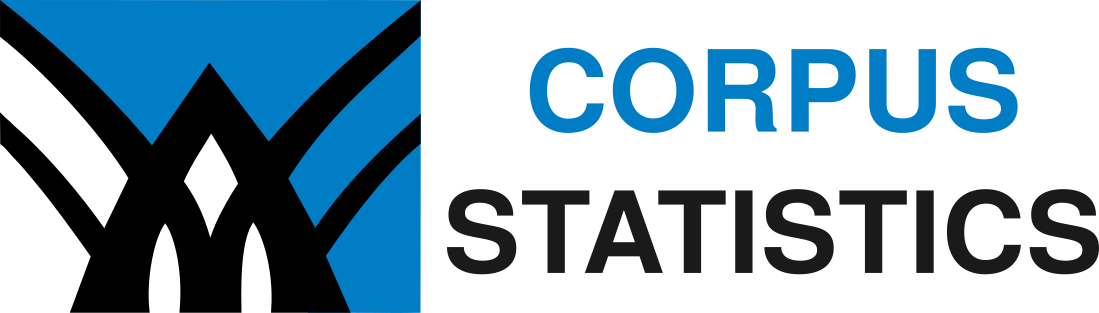 Link to the corpus and language statistics
